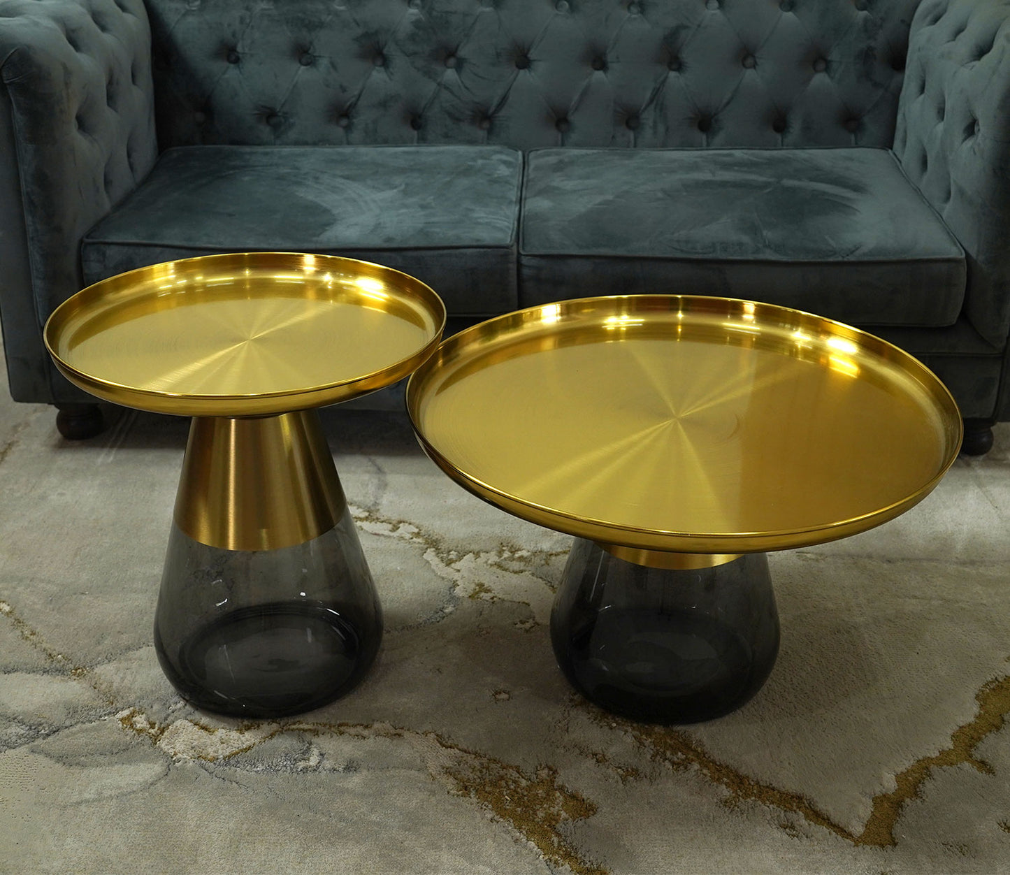 Golden Harmony Duo Center Coffee Table
