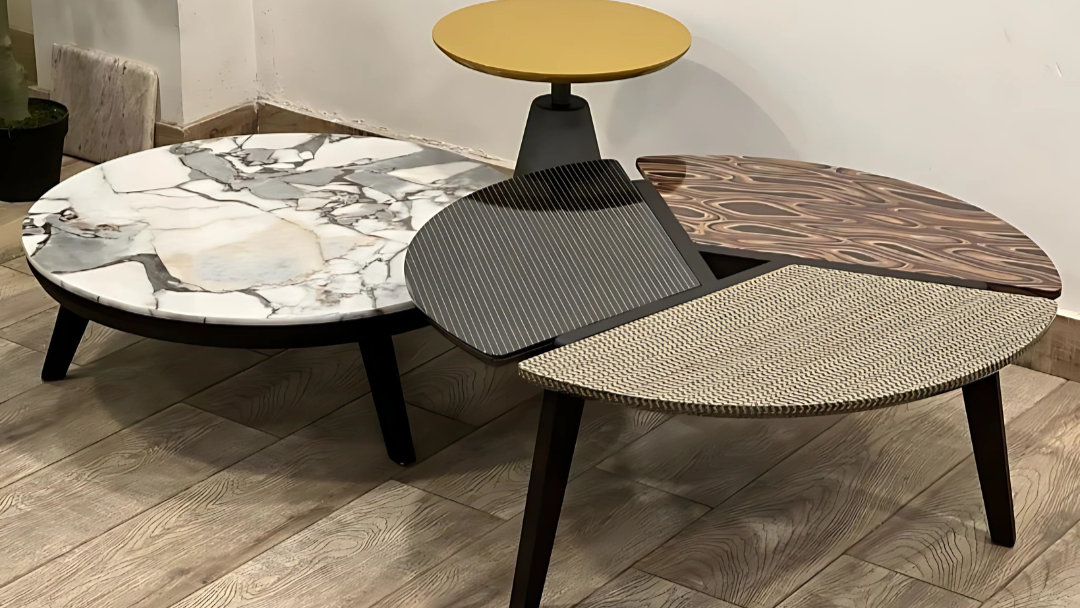 Avant-Garde Tri-Form Center Coffee Table