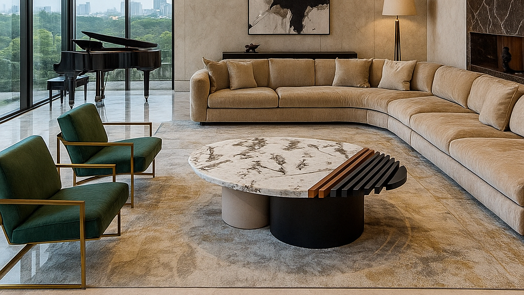 Obsidian Mirage Center Coffee Table