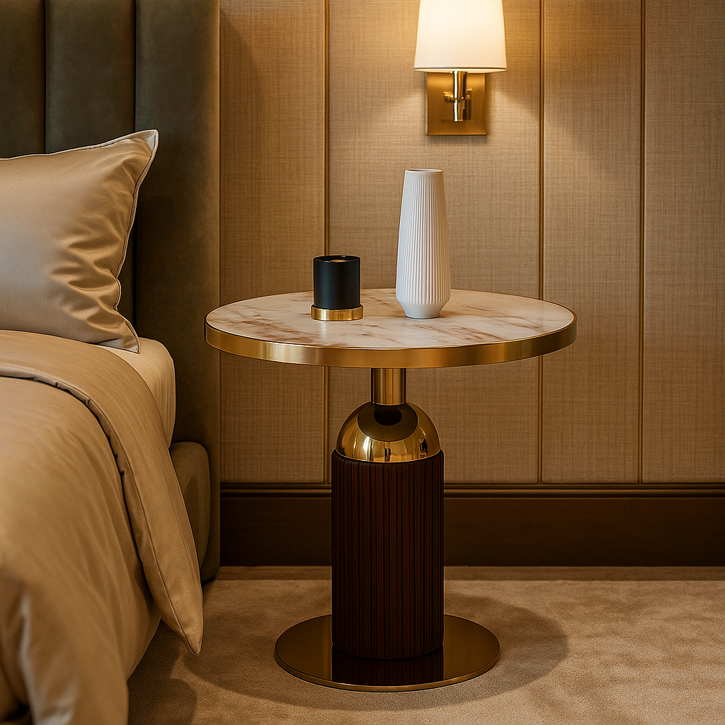 Imperium Crest side Table