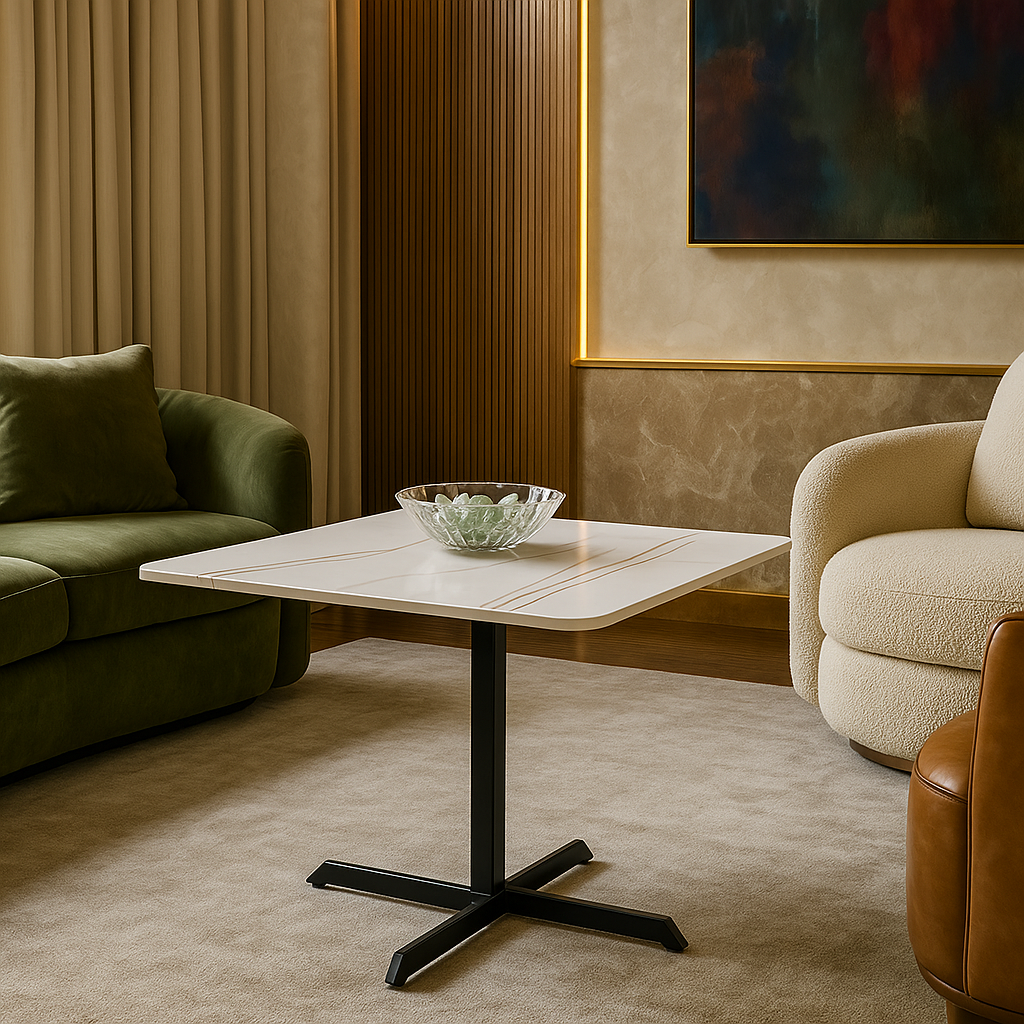 Marmo Square Side Table