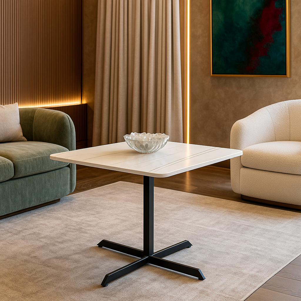Marmo Square Side Table