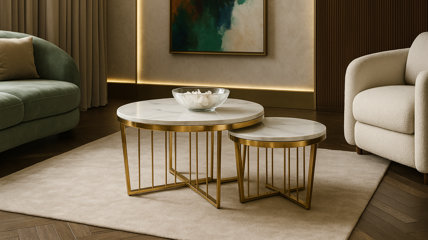 Celestia Cross Center Coffee Table