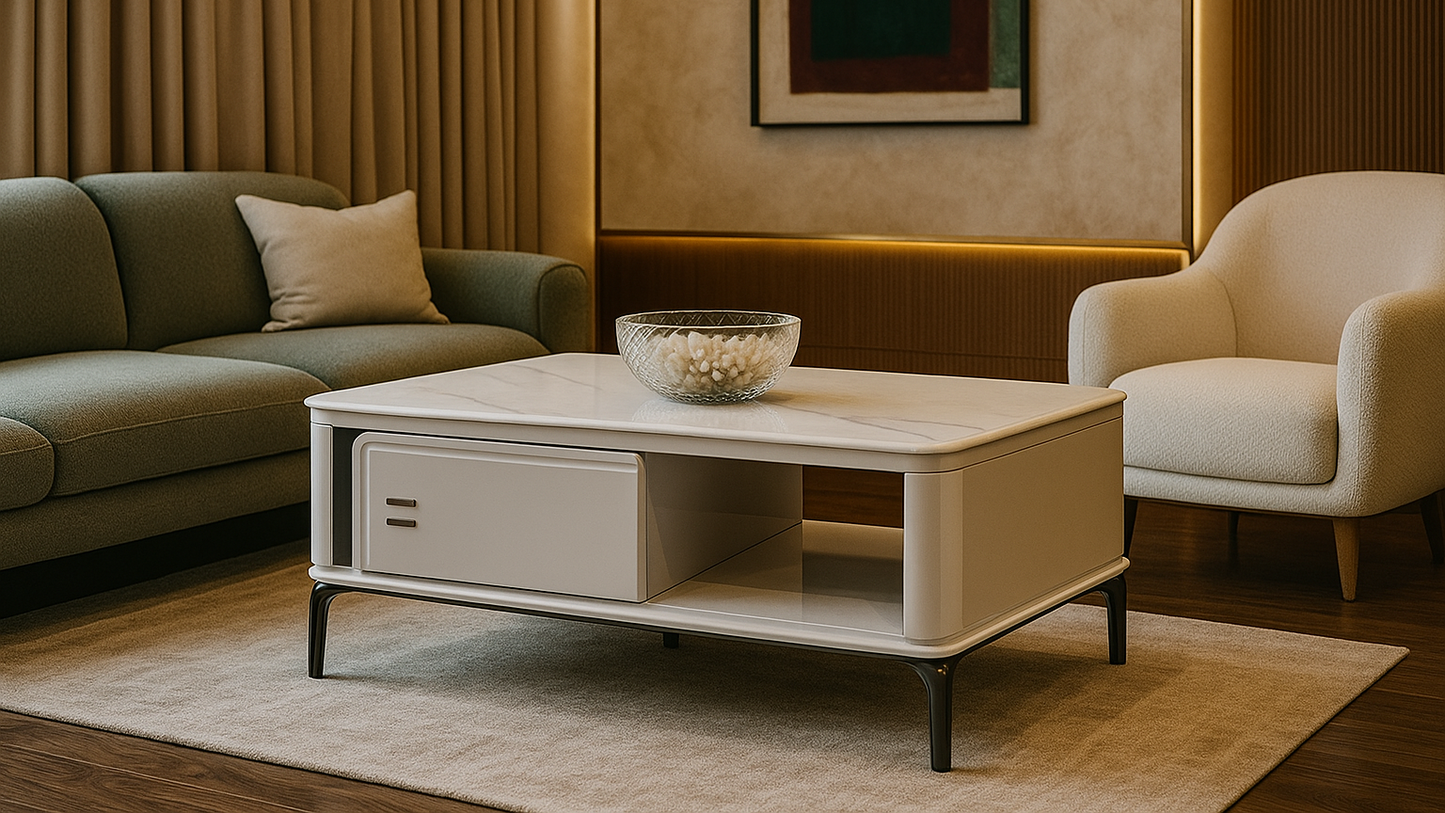 Alba Mist Center Coffee Table