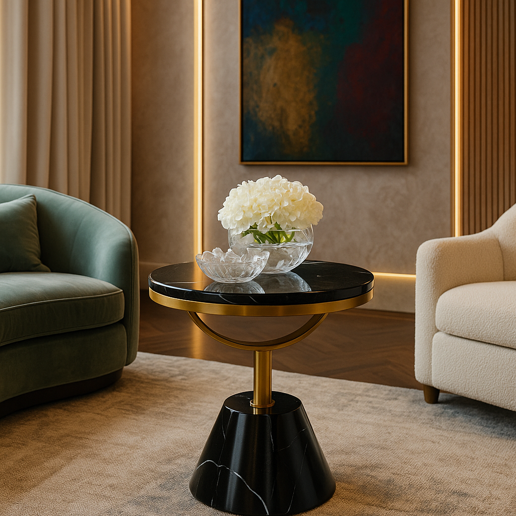 Luxe Dominion side Table