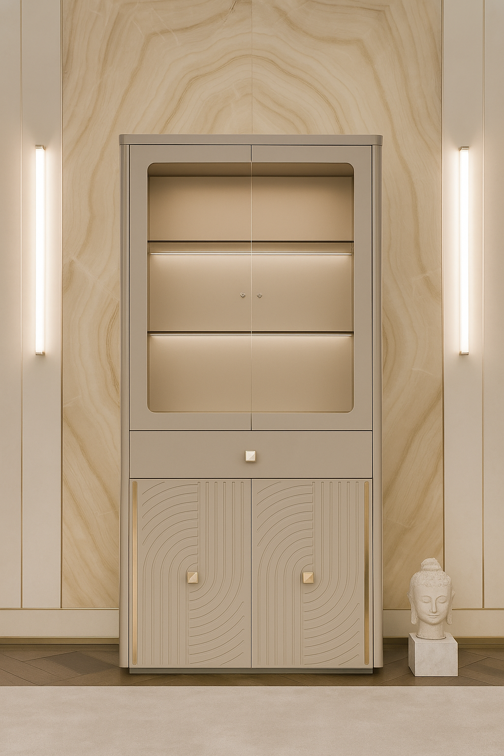 Aurelia Harmony Display Cabinet