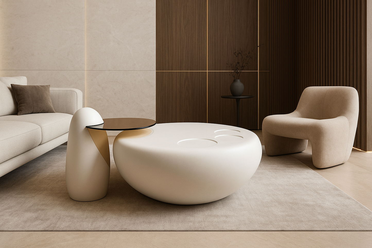 Nube Form Center Coffee Table