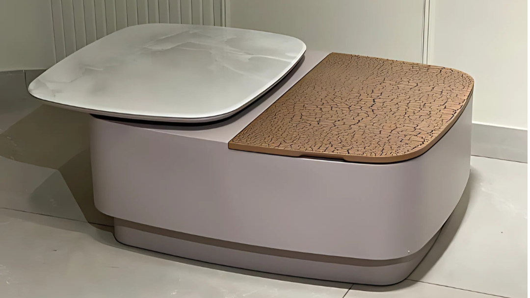Opéra Luxe Dual-Tone Center Coffee Table