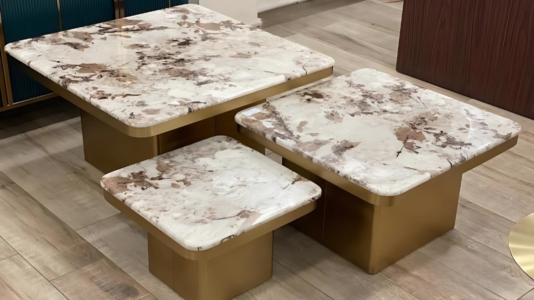 Aurelia Luxe Square Center Coffee Table