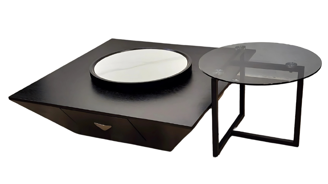 Noir Elite Wooden Center Coffee Table