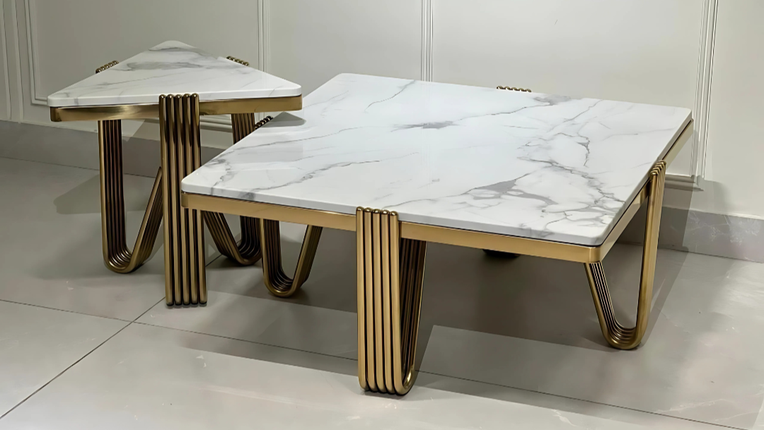 Deco Luxe Marble Center Coffee Table