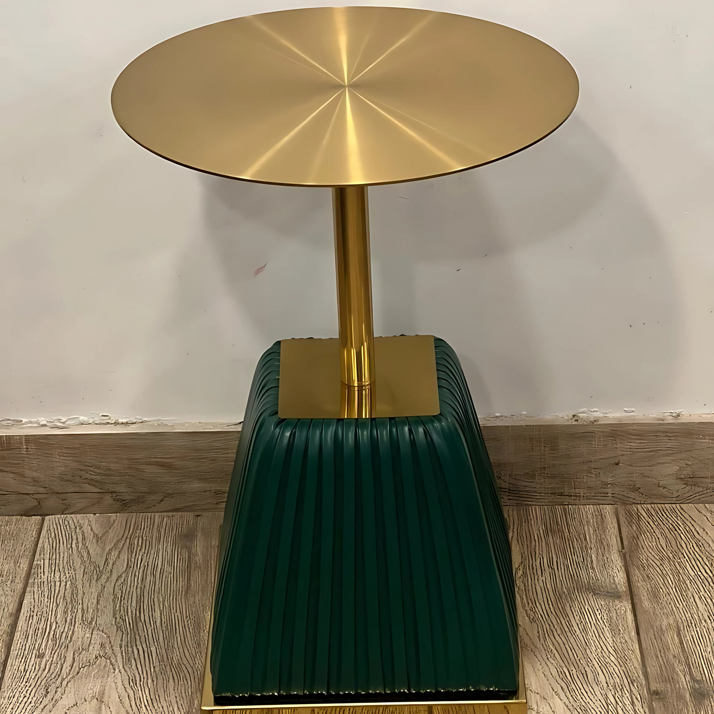 Royal Gold Metal Side Table