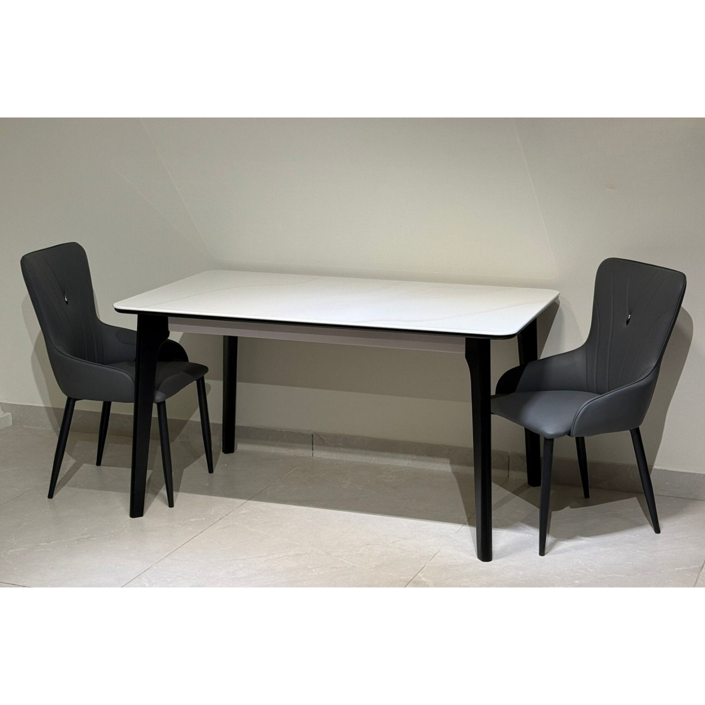Platinum Loop Dining Table
