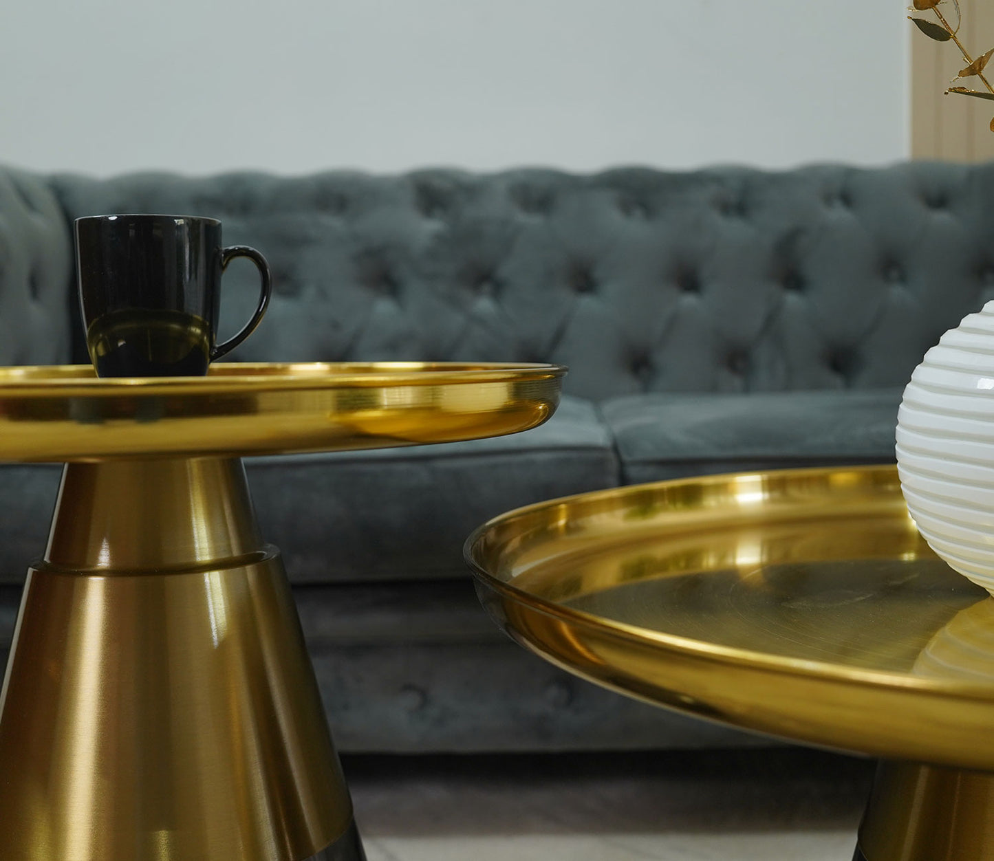 Golden Harmony Duo Center Coffee Table