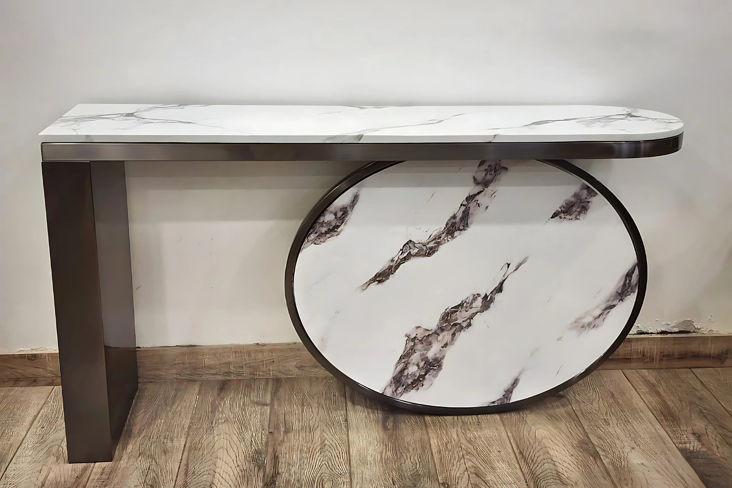 Eclipse Marble Console Table