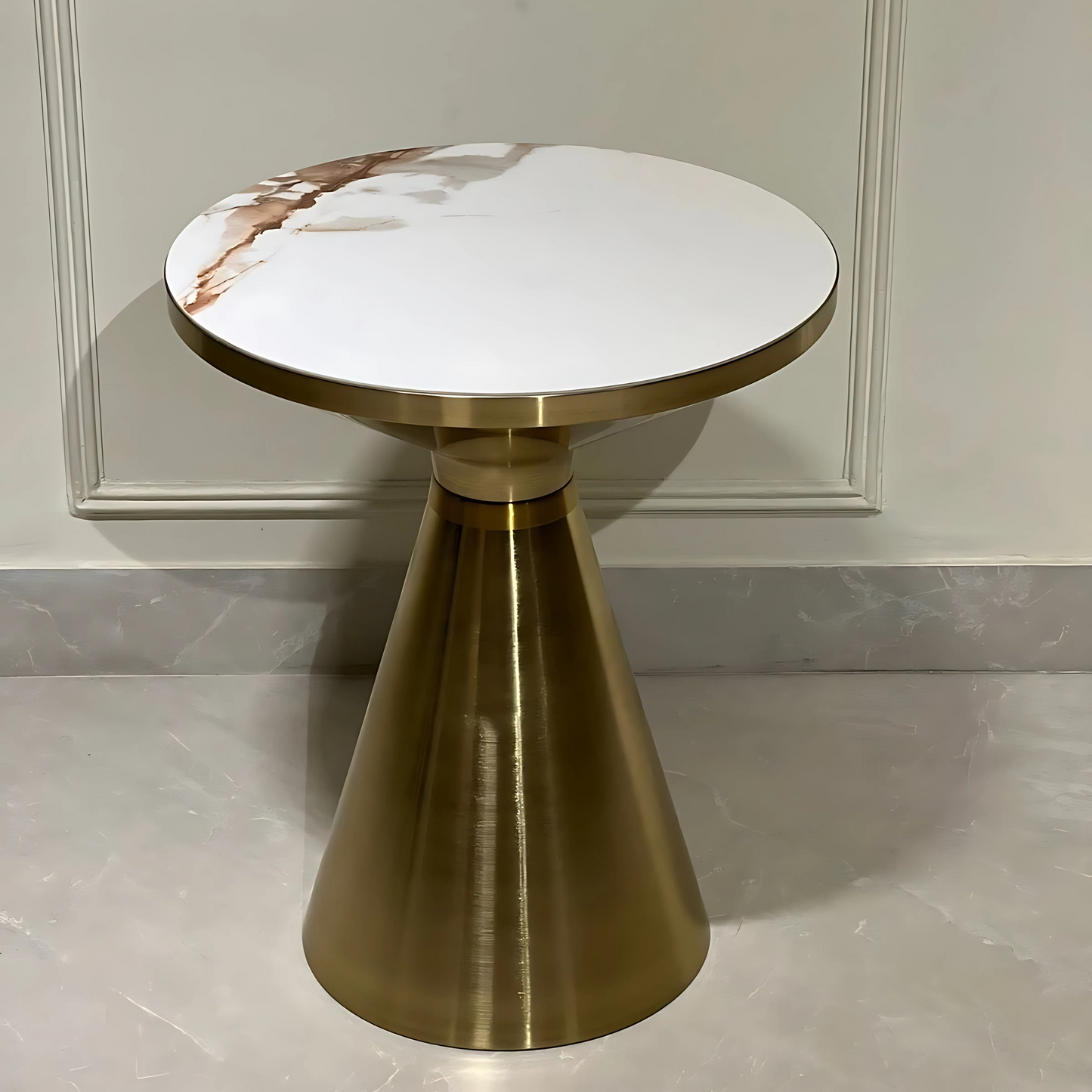 Aurora Gold Dome Table