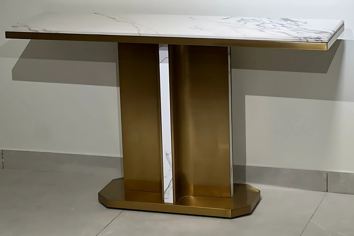 Aureum Marble Console Table