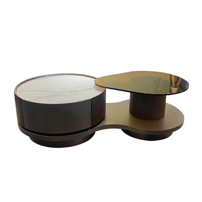 Glacier Orbit Center Coffee Table