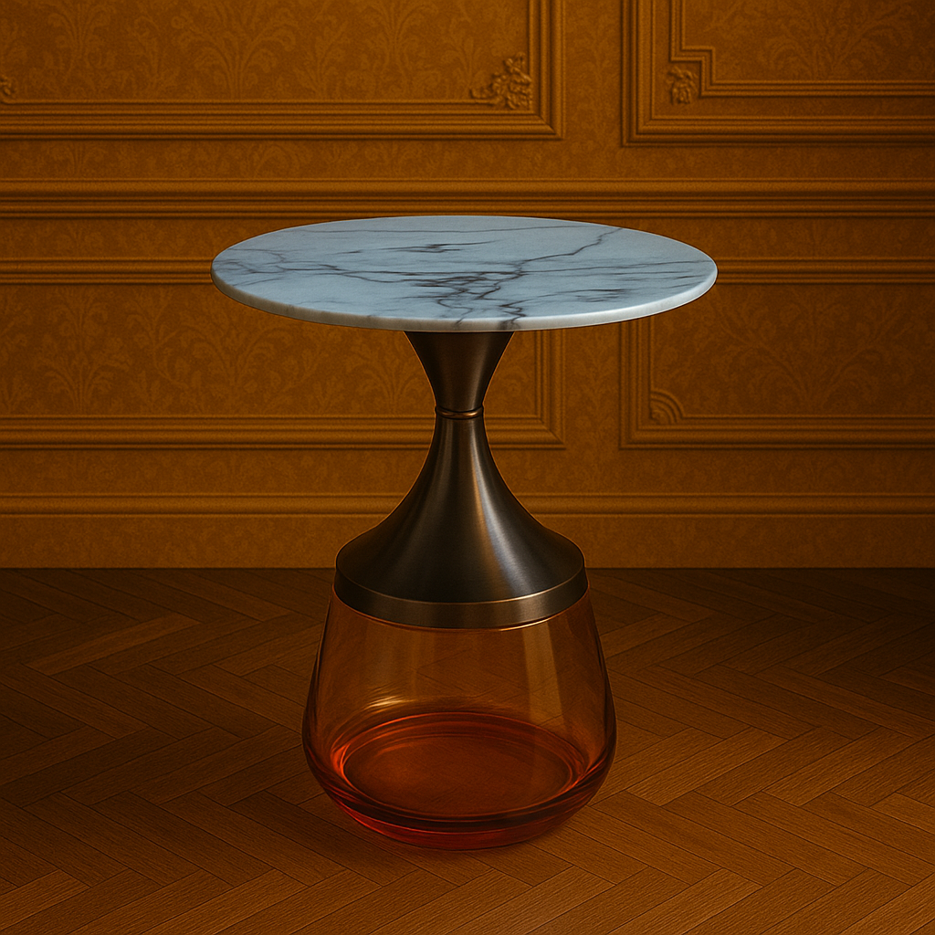 Amber Stem Designer Table