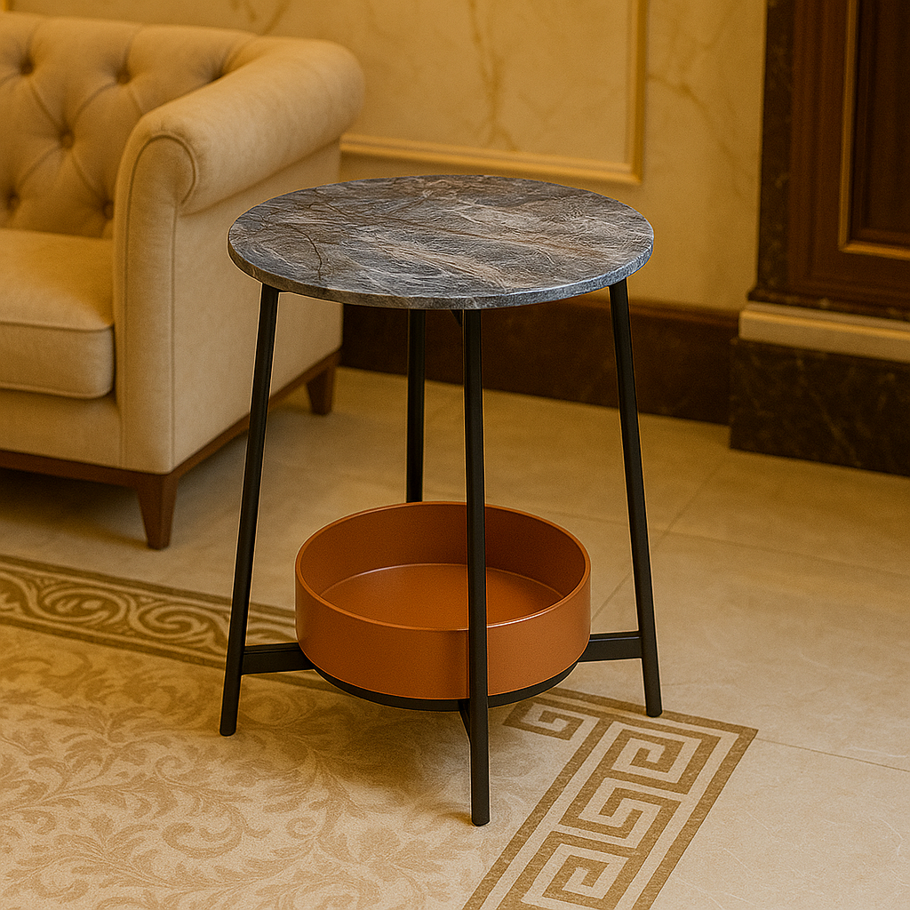 Orbit Curve Side Table