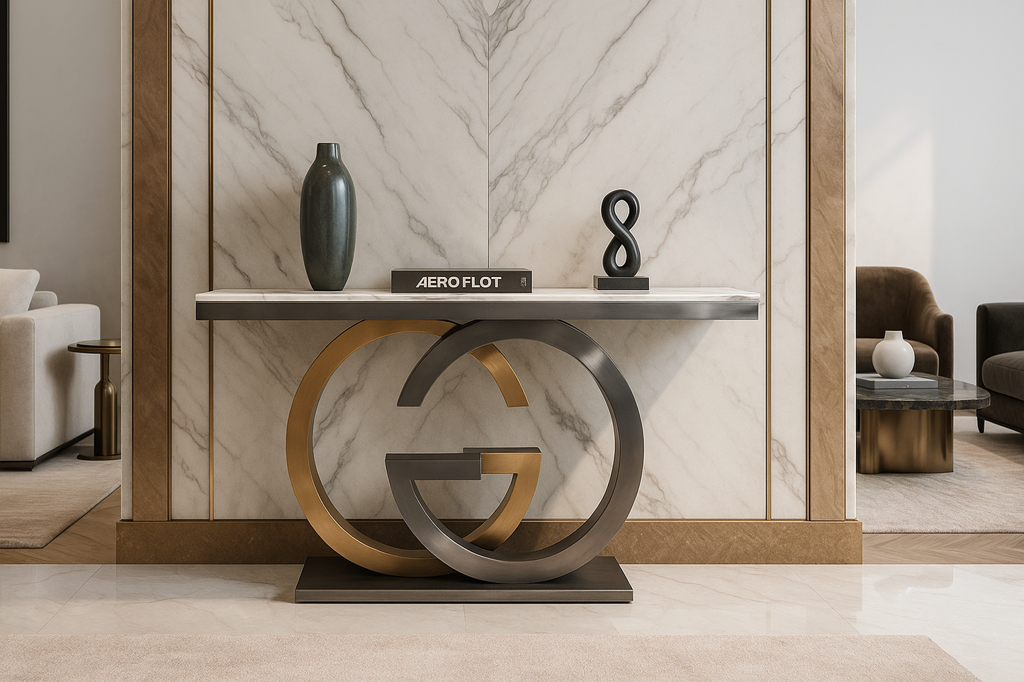 Celeste Infinity Console Table
