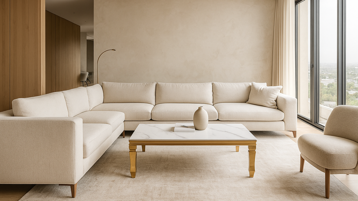 Almara Classic Stone center Coffee Table