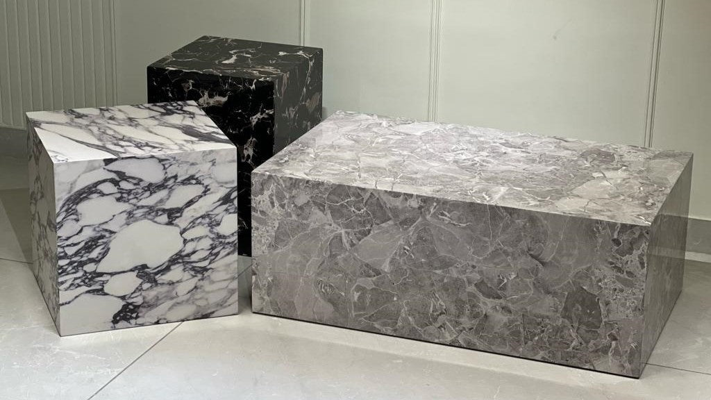 Luxe Marble Center Coffee Table