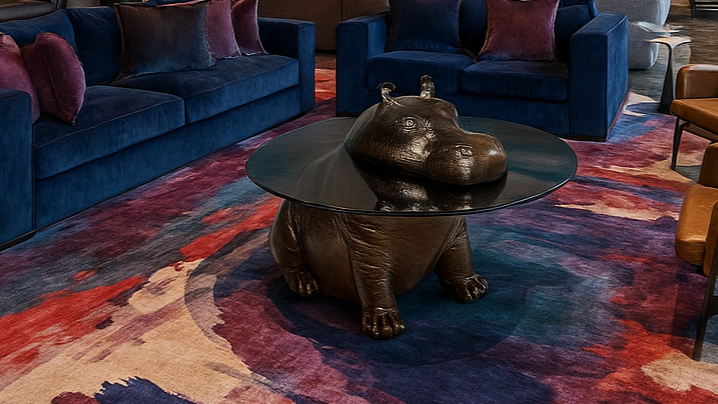 Hippo Mirage Center Coffee Table