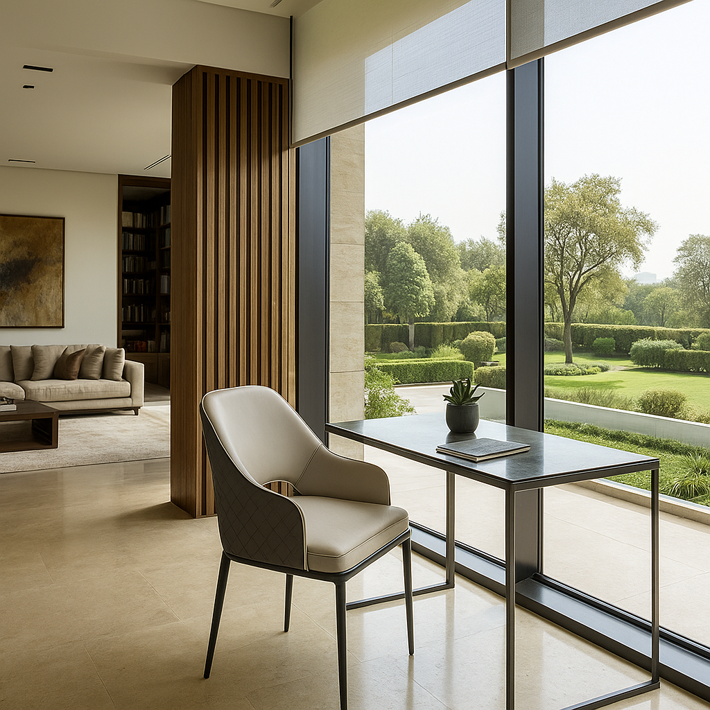 Elan Quilted Designer Dining Chair
