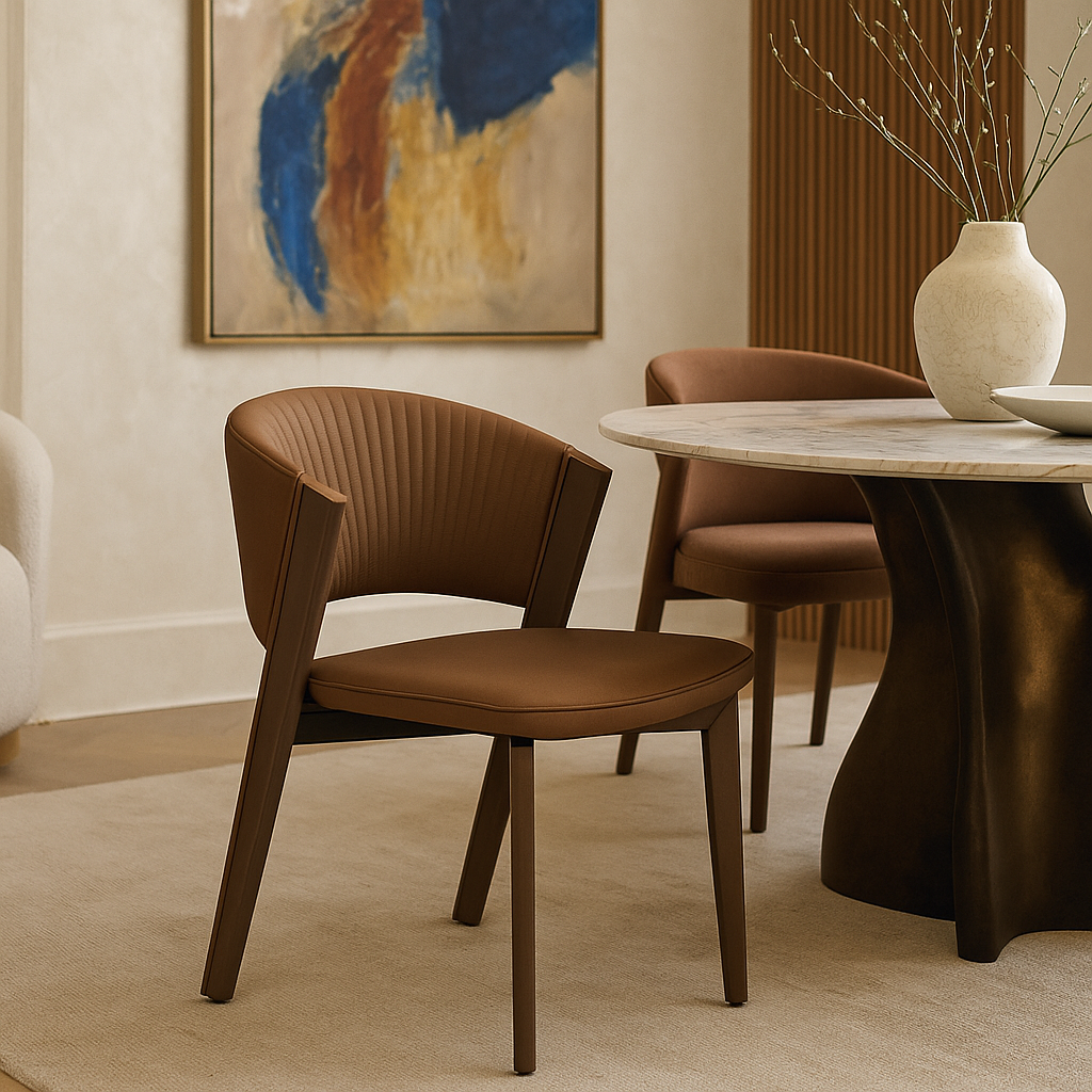 Sienna Crest Designer Dining Chair