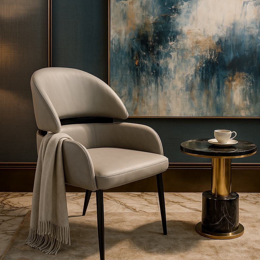Sienna Arc Designer Dining Chair