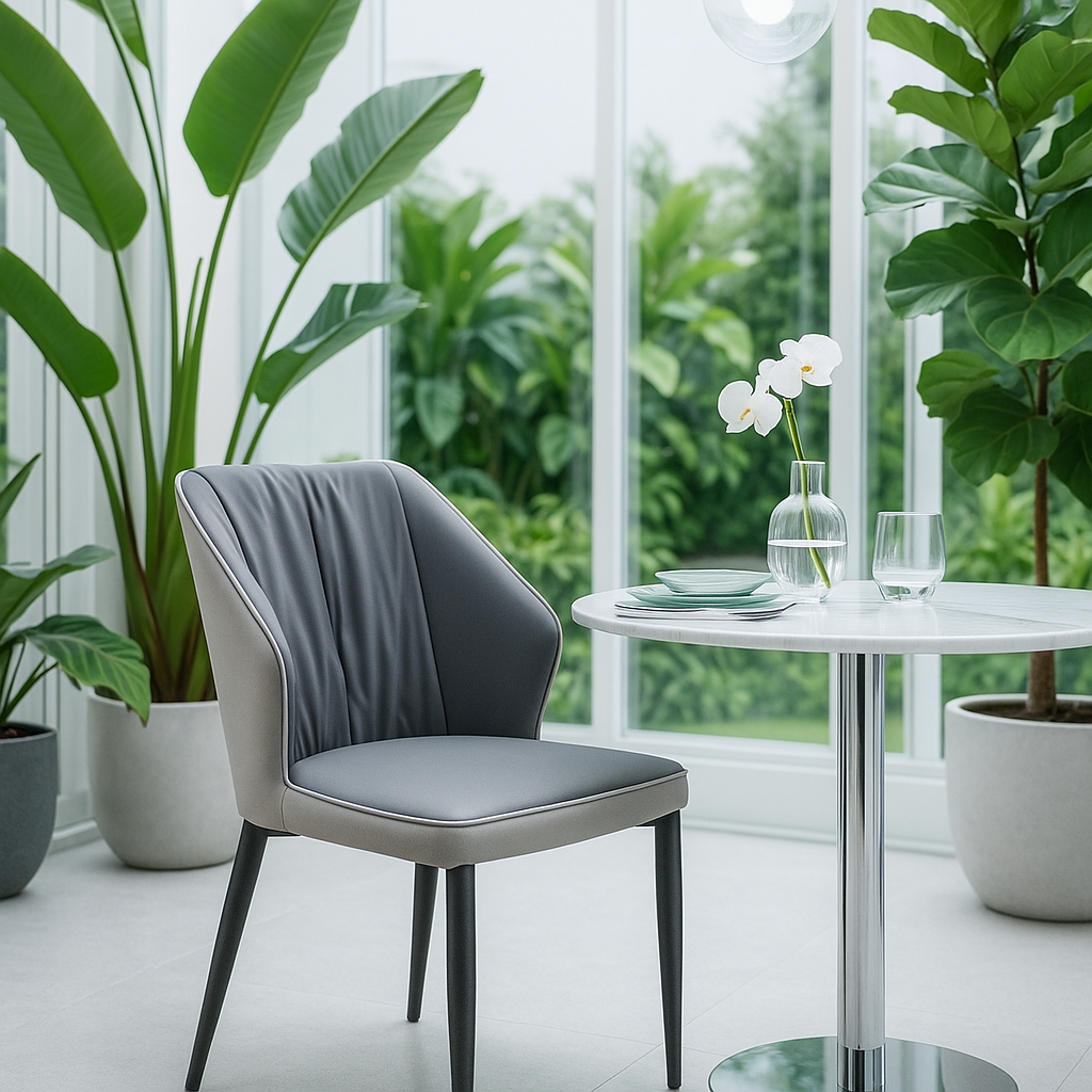 Nero Mist Designer Dining Chair