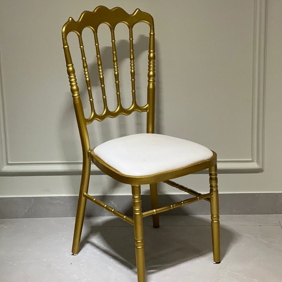 Aureum Banquet Gold Chair