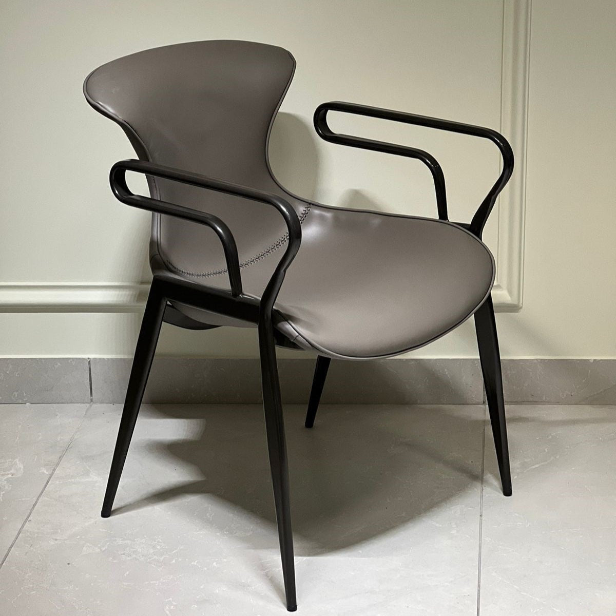 Verdant Arc Rosegold Chair