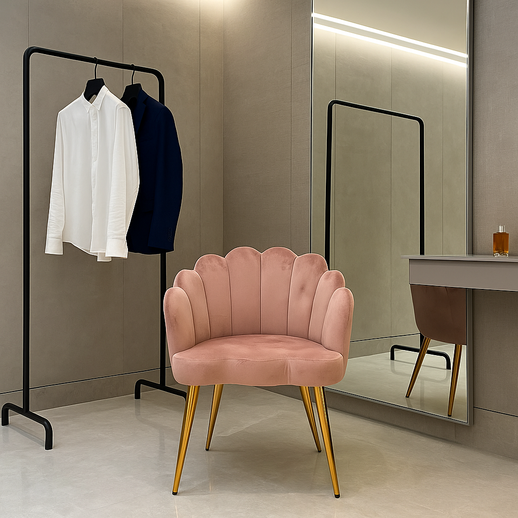 Blush Petal Luxe Chair