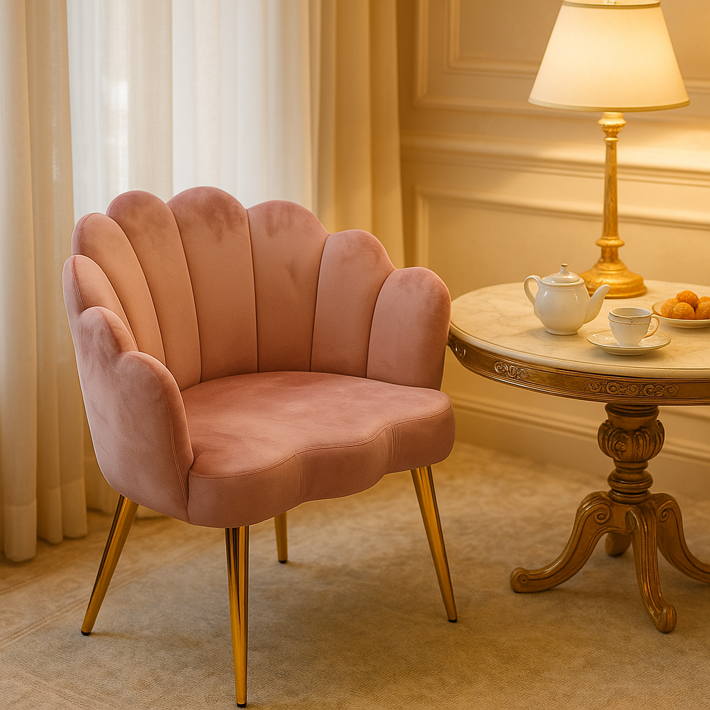 Blush Petal Luxe Chair