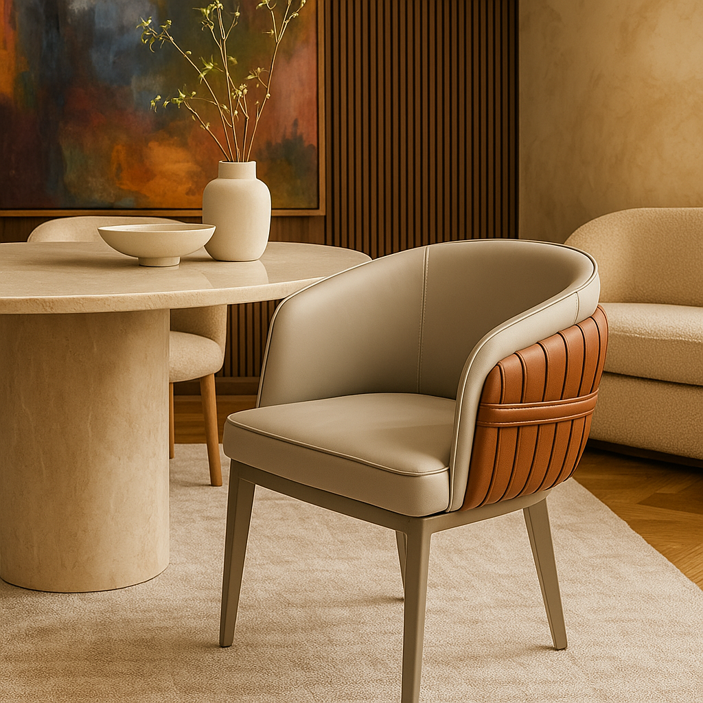 Eclat Curve Designer Dining Chair
