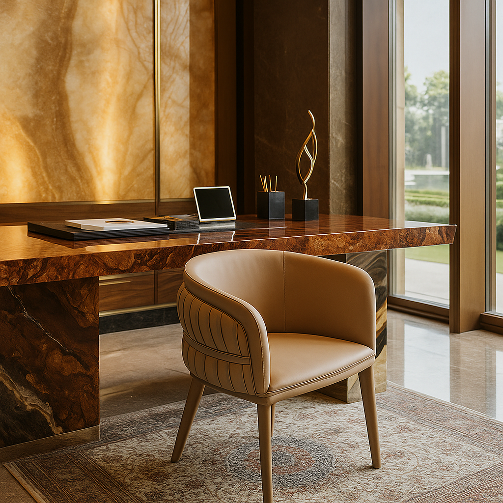 Eclat Curve Designer Dining Chair