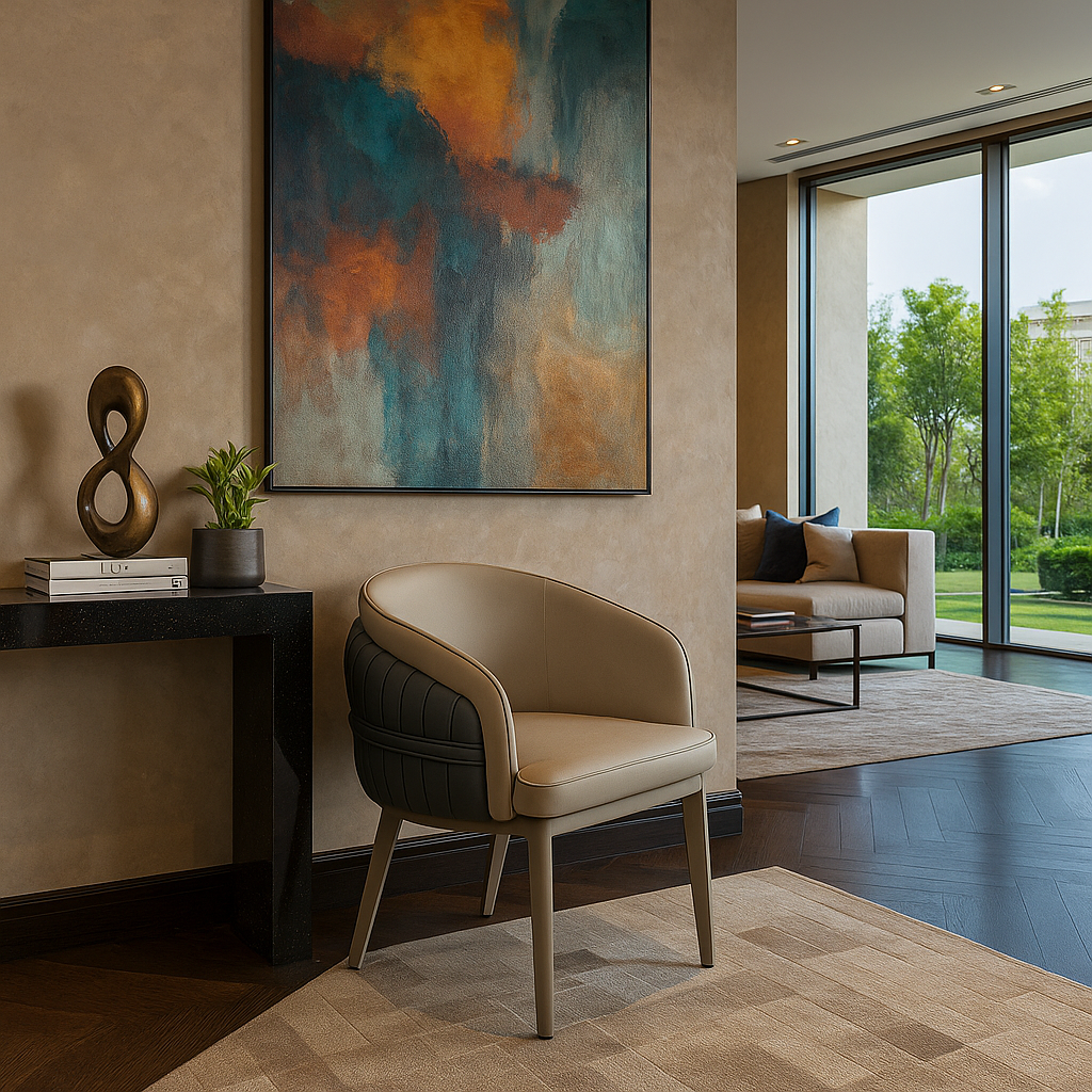 Eclat Curve Designer Dining Chair