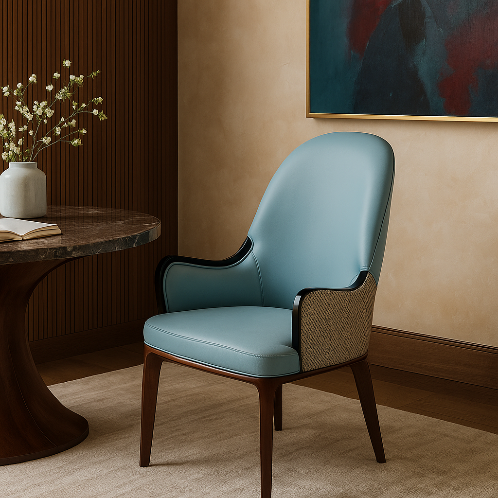 Celeste Weave Designer Dining Chair