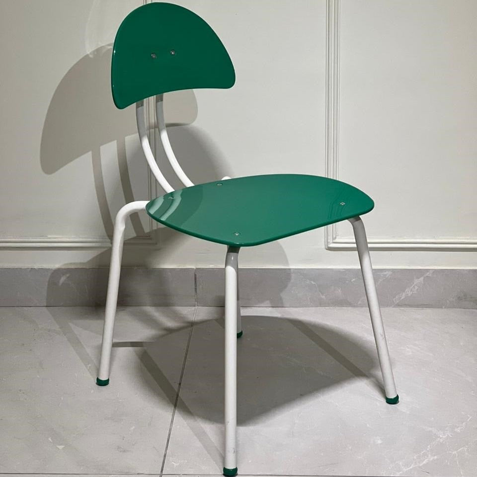 Crimson Arc Chair
