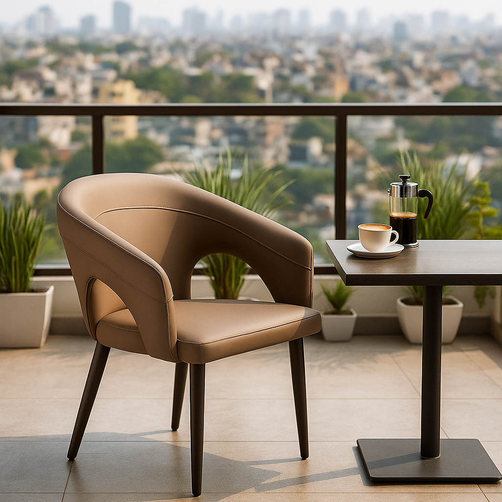Monaco Curve Designer Dining Chair
