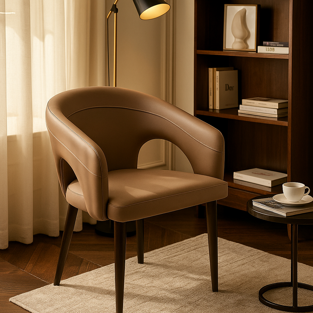 Monaco Curve Designer Dining Chair