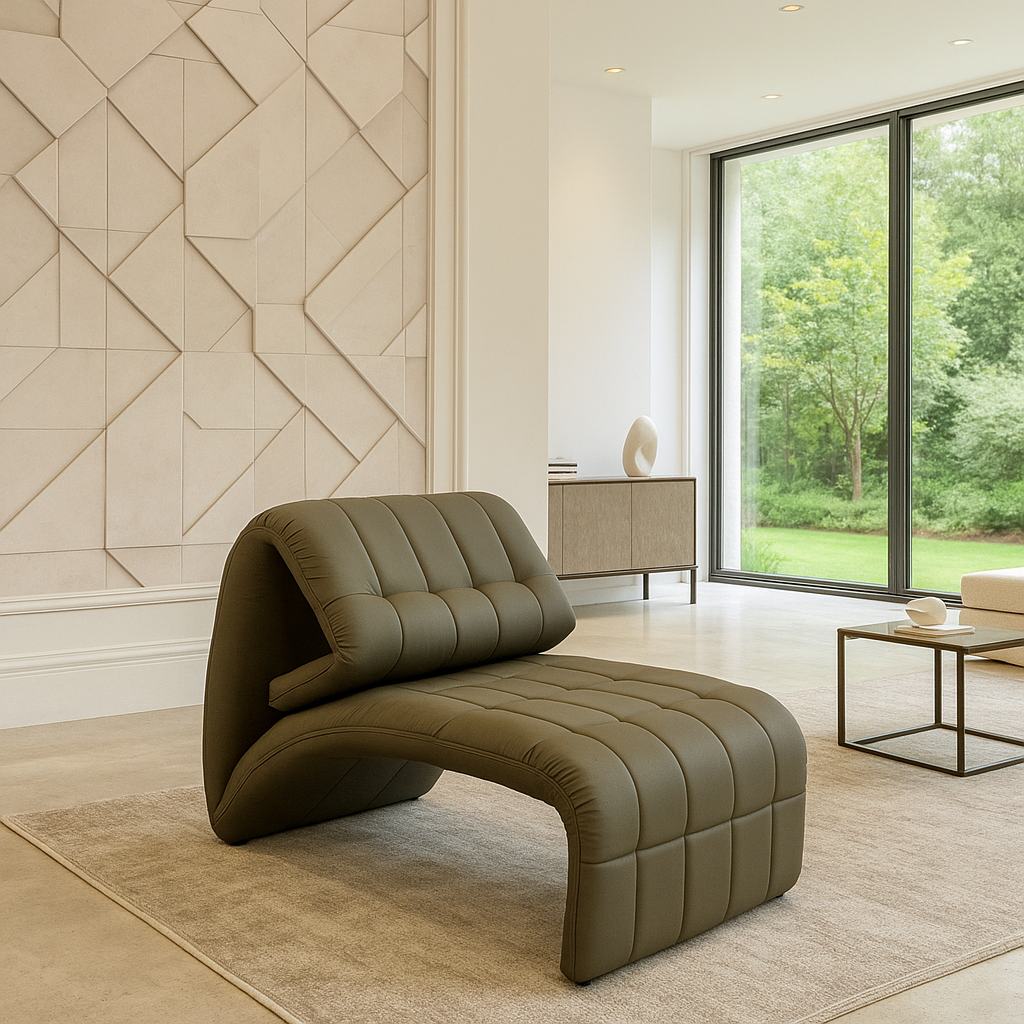 Olive Arc Leisure Lounge Chair
