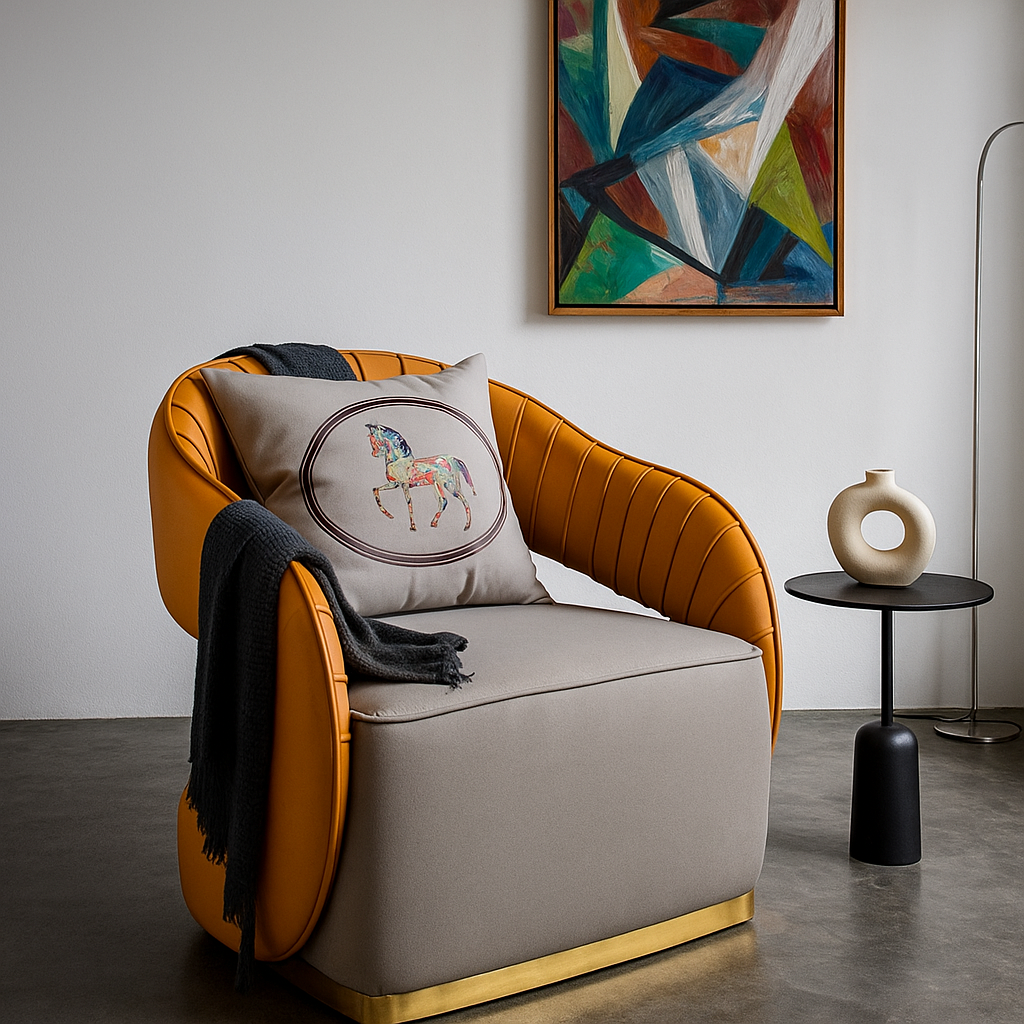 Saffron Crest Leisure Lounge Chair