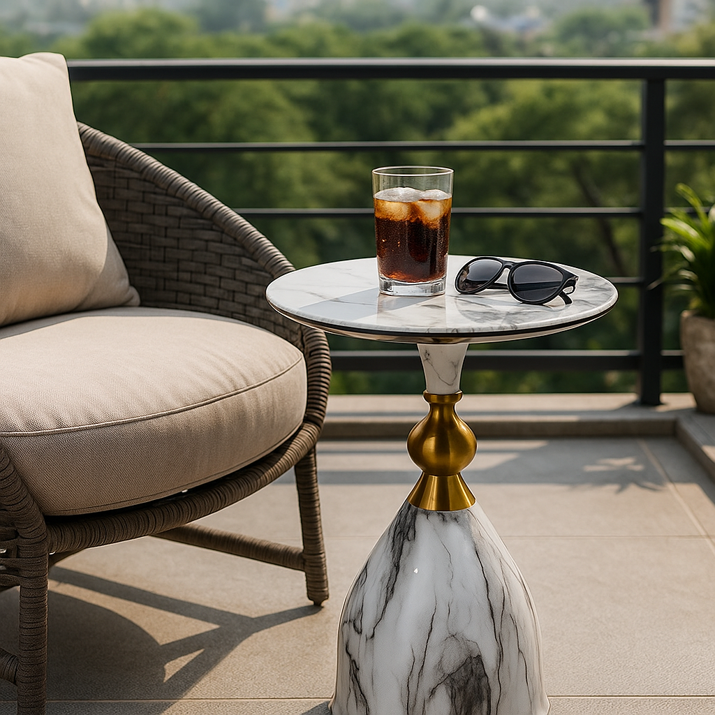 Imperial Veil Side Table