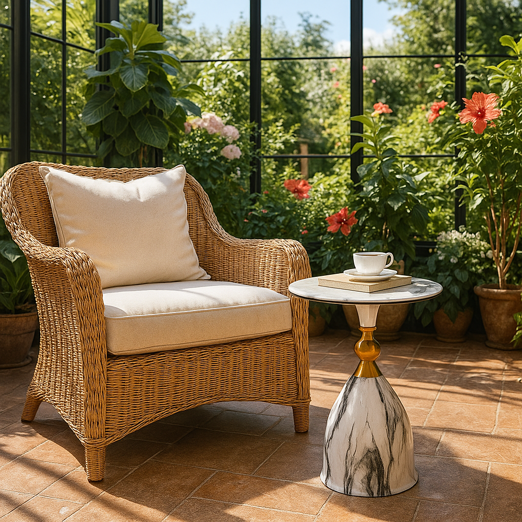 Imperial Veil Side Table