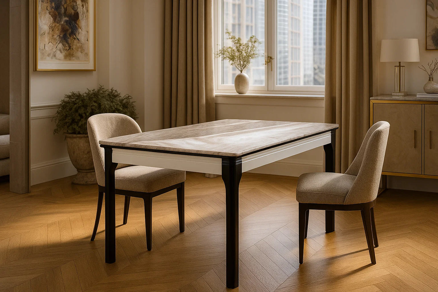 Monsoon Veil Dining Table