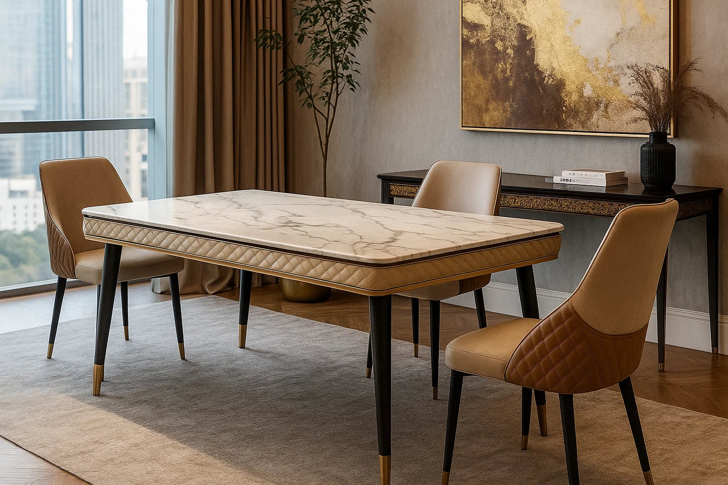 Lucente Royale Dining Table Set
