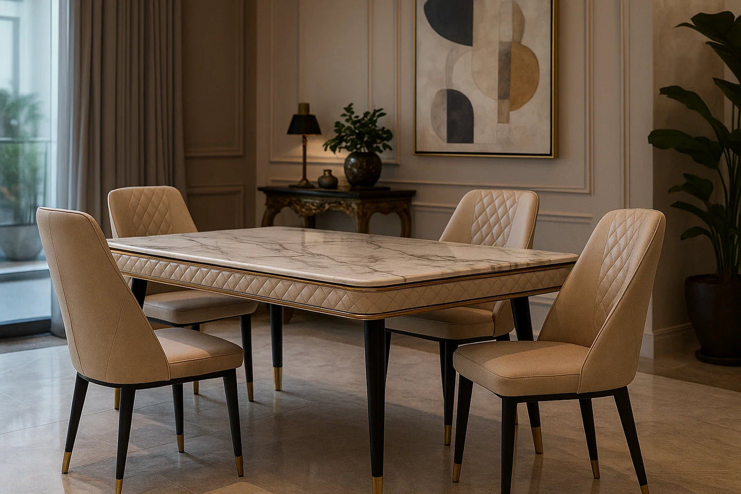 Lucente Royale Dining Table Set
